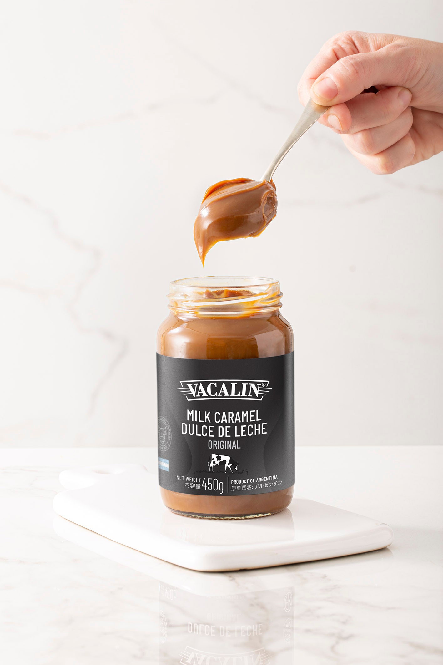 2 units + Shipping Included - 2 unidades + Envio Incluido - VACALIN Milk Caramel - Dulce de Leche - (450 g) ドゥルセデレチェ(ミルクキャラメルクリーム)