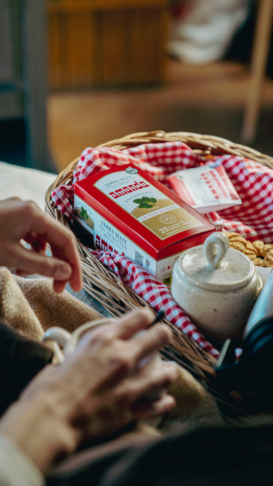 2 units + Shipping Included - 2 unidades + Envio Incluido - AMANDA Yerba Mate in Tea Bag 25 Tea Bags x 3 grams each. ティーバッグ入りマテ茶