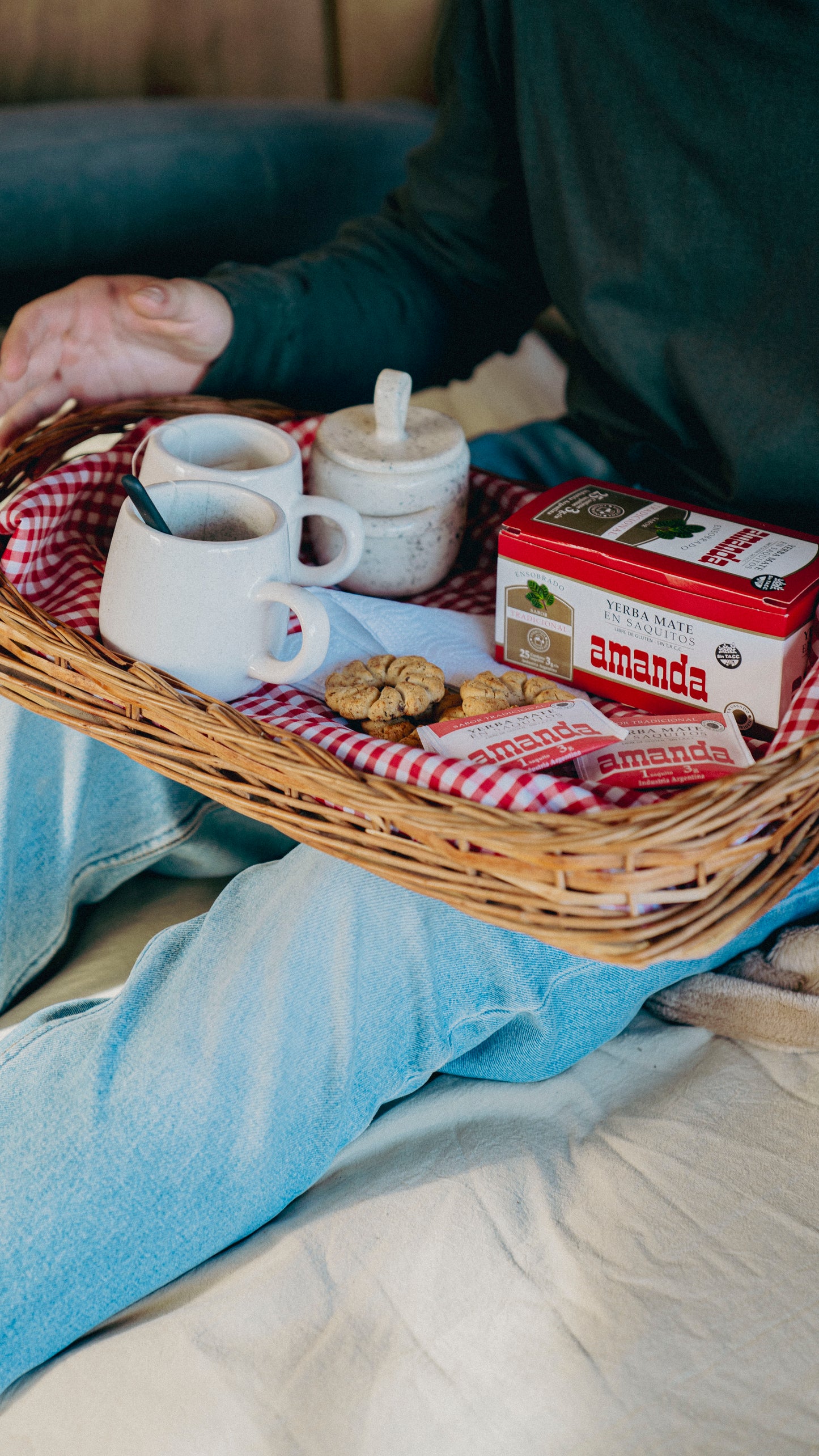 2 units + Shipping Included - 2 unidades + Envio Incluido - AMANDA Yerba Mate in Tea Bag 25 Tea Bags x 3 grams each. ティーバッグ入りマテ茶